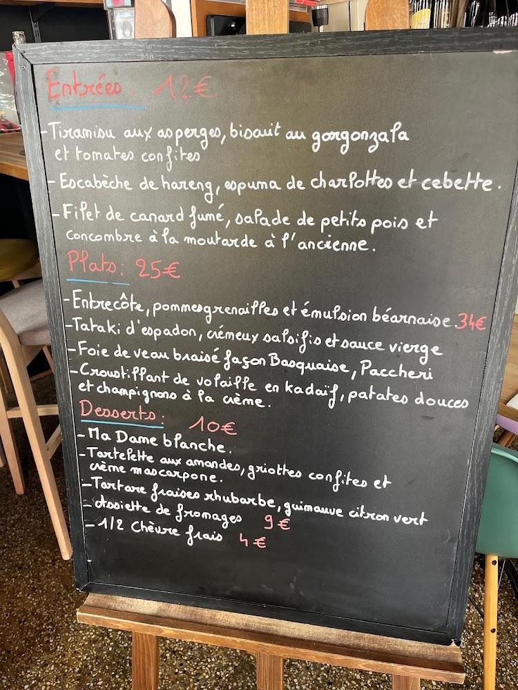 Au Rez de Chaussee - Menu Image 2